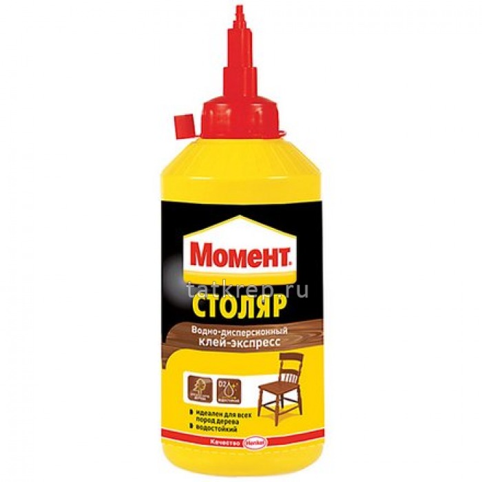 Клей Момент Столяр 250 г (желтый)