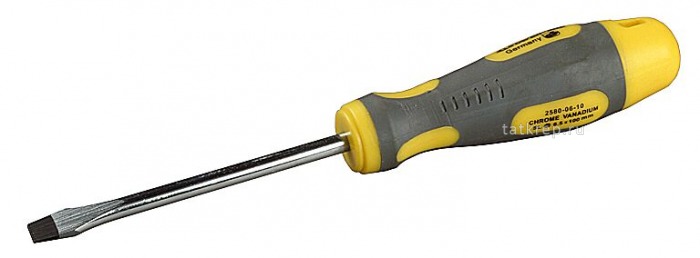 Отвертка KRAFTOOL SL6х125мм, Cr-Mo, намагнич.