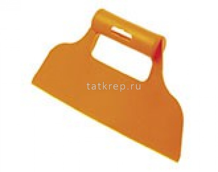 Шпатель пластмассовый, зубч. 2х2мм, 230мм