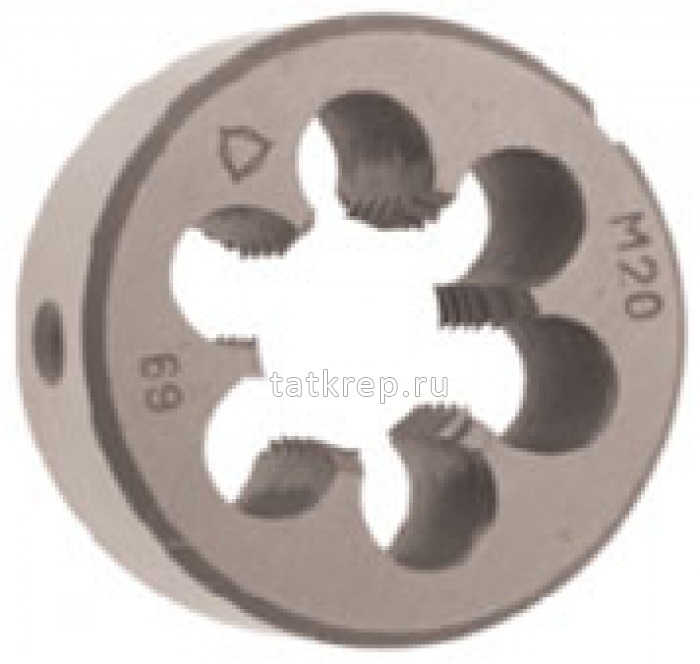 Плашка М8х1,25 9ХС ГОСТ 9740 (ВиЗ)