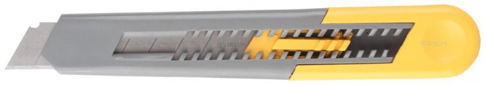 Нож STAYER с сегмент. лезвием 18мм