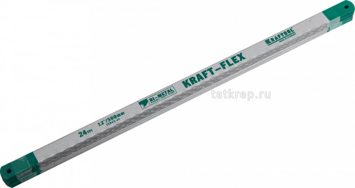 Полотно для ножовки по металлу, 24TPI, Bi-Metall, KRAFTOOL (ШТУЧНО)