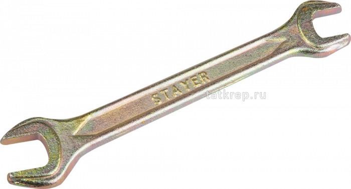 Ключ рожковый 10х12 мм (цинк)