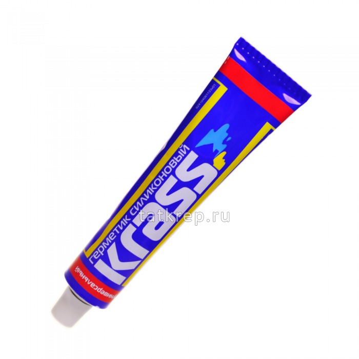 Герметик силикон для кухни и ванн KRASS Белый 115 ml.