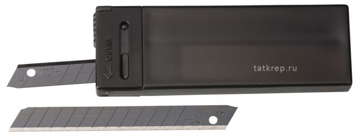 Лезвие OLFA BLACK MAX 9х100х0,5мм (ПАЧКА 10шт)
