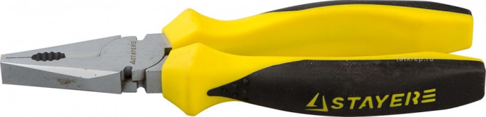 Пассатижи STAYER PROFI CHROMAX хром.п. 180мм