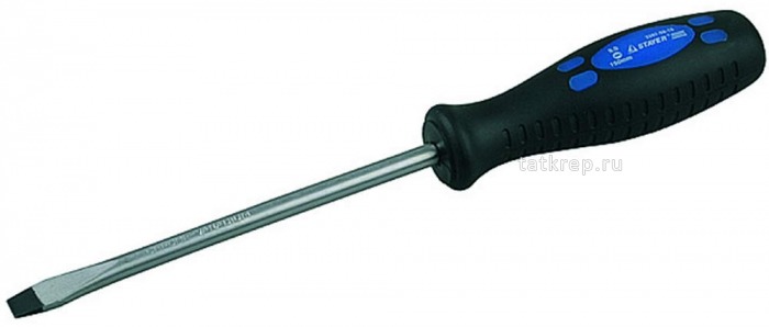 Отвертка STAYER MAXFIX, Cr-V, SL 5,0х100мм