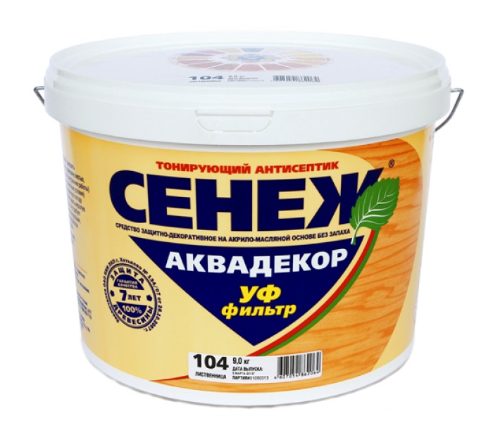 Сенеж Аквадекор 111 (тик) 2,5кг