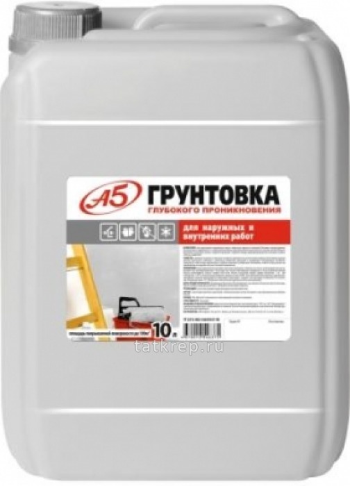 Грунтовка А3 гл.проник. для наружних и внутренних работ 10л.