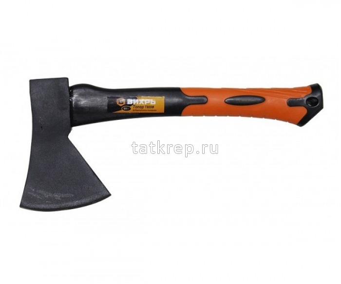Топор кованый с двухкомп. рукояткой, 1кг ВИХРЬ