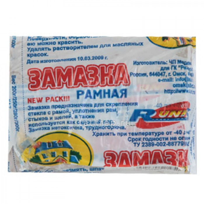 Замазка оконная RUNIS 140 гр