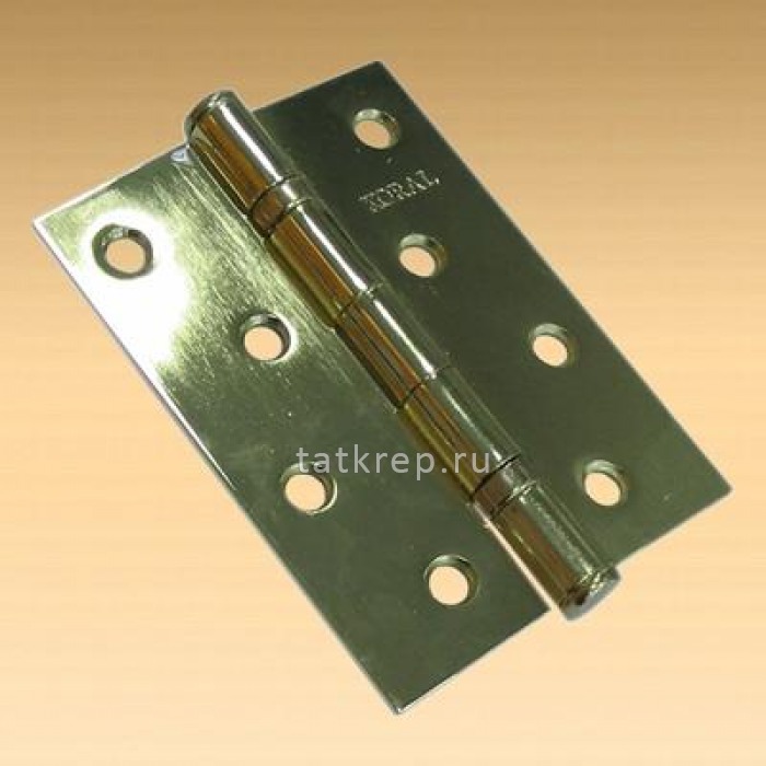 Петля TRODOS 100х75х2,5мм б/к золото