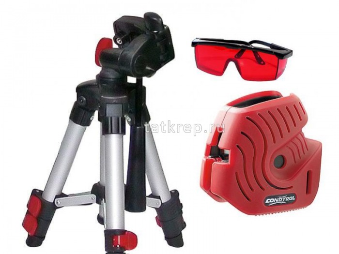 Лазерный нивелир CONDTROL EFX Set (нивелир + штатив + очки) (10м)