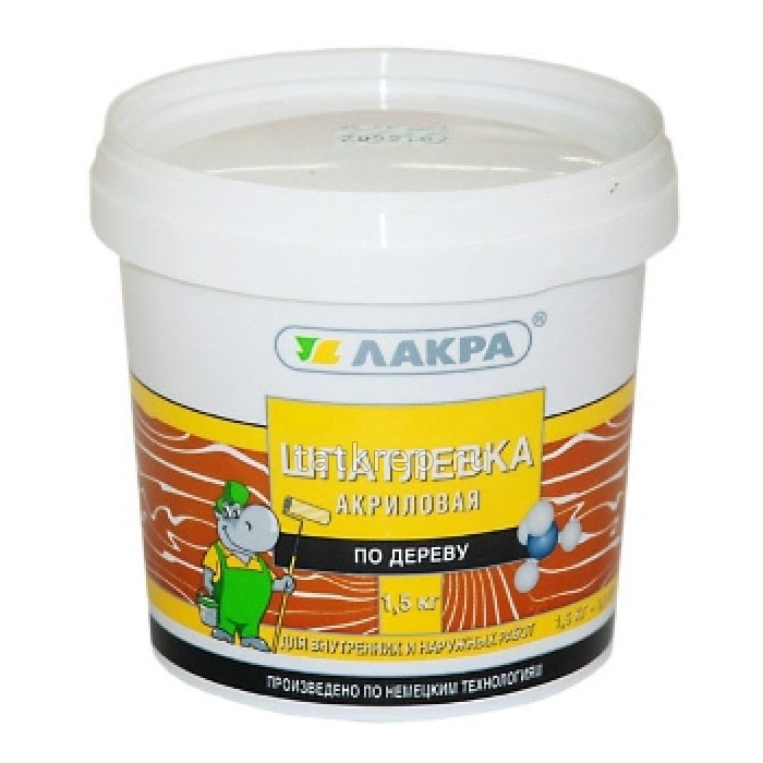 Шпаклевка по дереву (бук) Лакра (600гр)