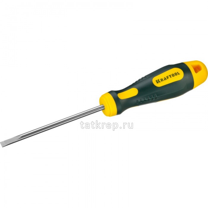 Отвертка KRAFTOOL SL5,5х100мм, Cr-Mo, намагнич.