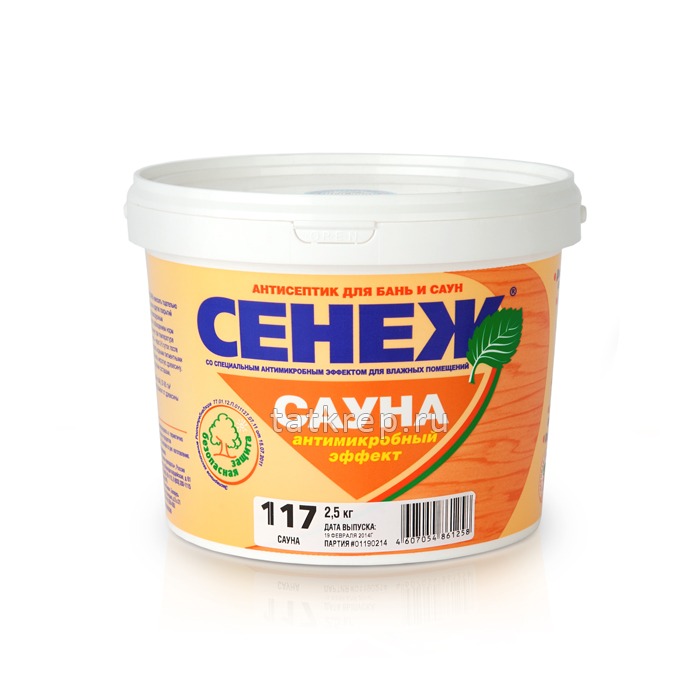 Сенеж Сауна 2,5кг 117