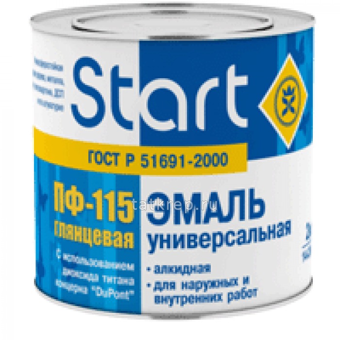 Эмаль ПФ-115 фисташковый 0,8 кг СТАРТ