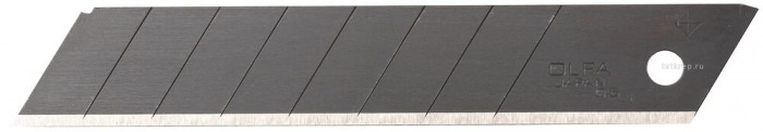 Лезвие OLFA BLACK MAX 18х100х0,5мм (ПАЧКА 10шт)