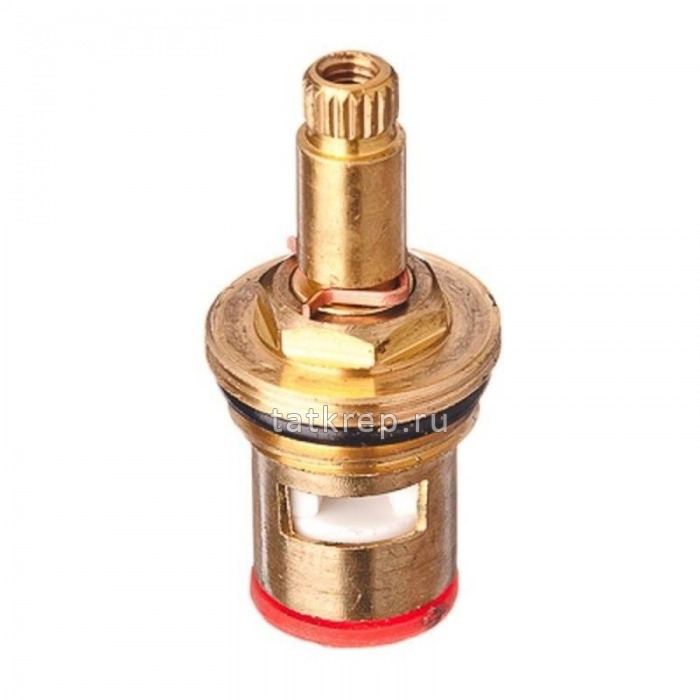 Кран-букса 1/2 керамика L52-4 20 шлиц ДВЕ РЕЗЬБЫ