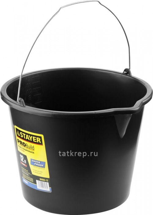 Ведро пластмассовое 12л