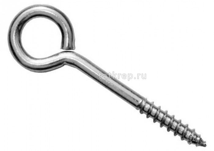 Шуруп O-крючок 4х40 (ф1)