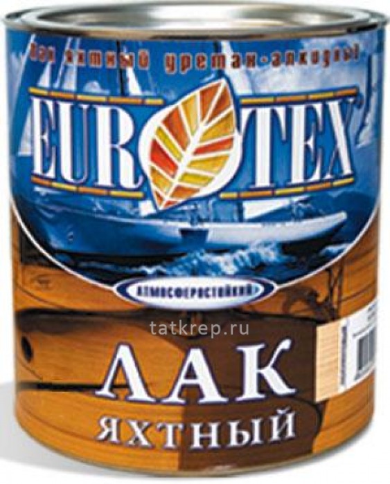 Лак яхтный EUROTEX глянцевый 2 л.