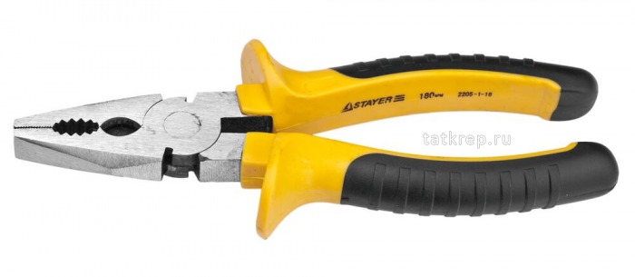 Пассатижи STAYER STANDARD, 180мм