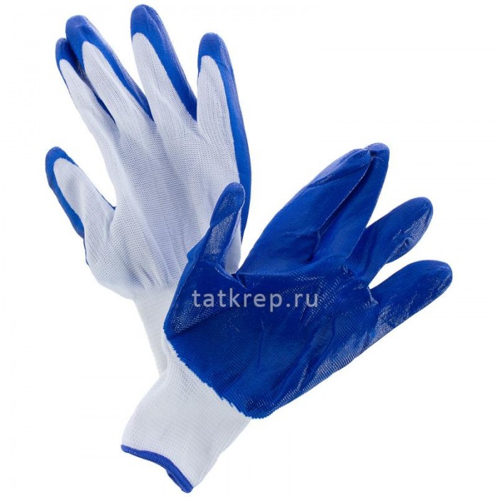 Перчатки нейлоновые тонкие ЧЕРНЫЕ МИКРОТОЧКА
