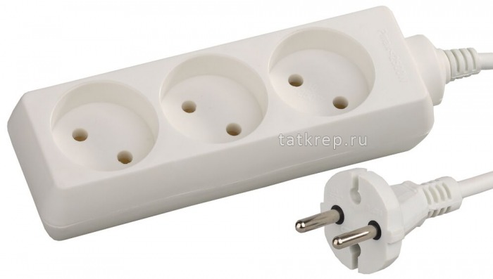Удлинитель 3х5м, 3,5кВт Smartbuy
