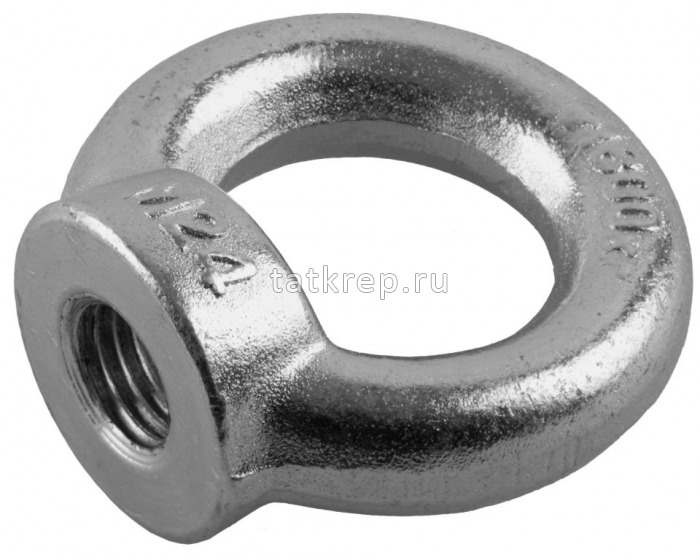 Рым-гайка,оцинкованная М16 DIN 582